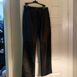 Gap leather pants